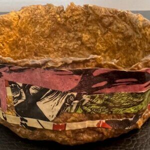 Handmade Paper Bowl #22